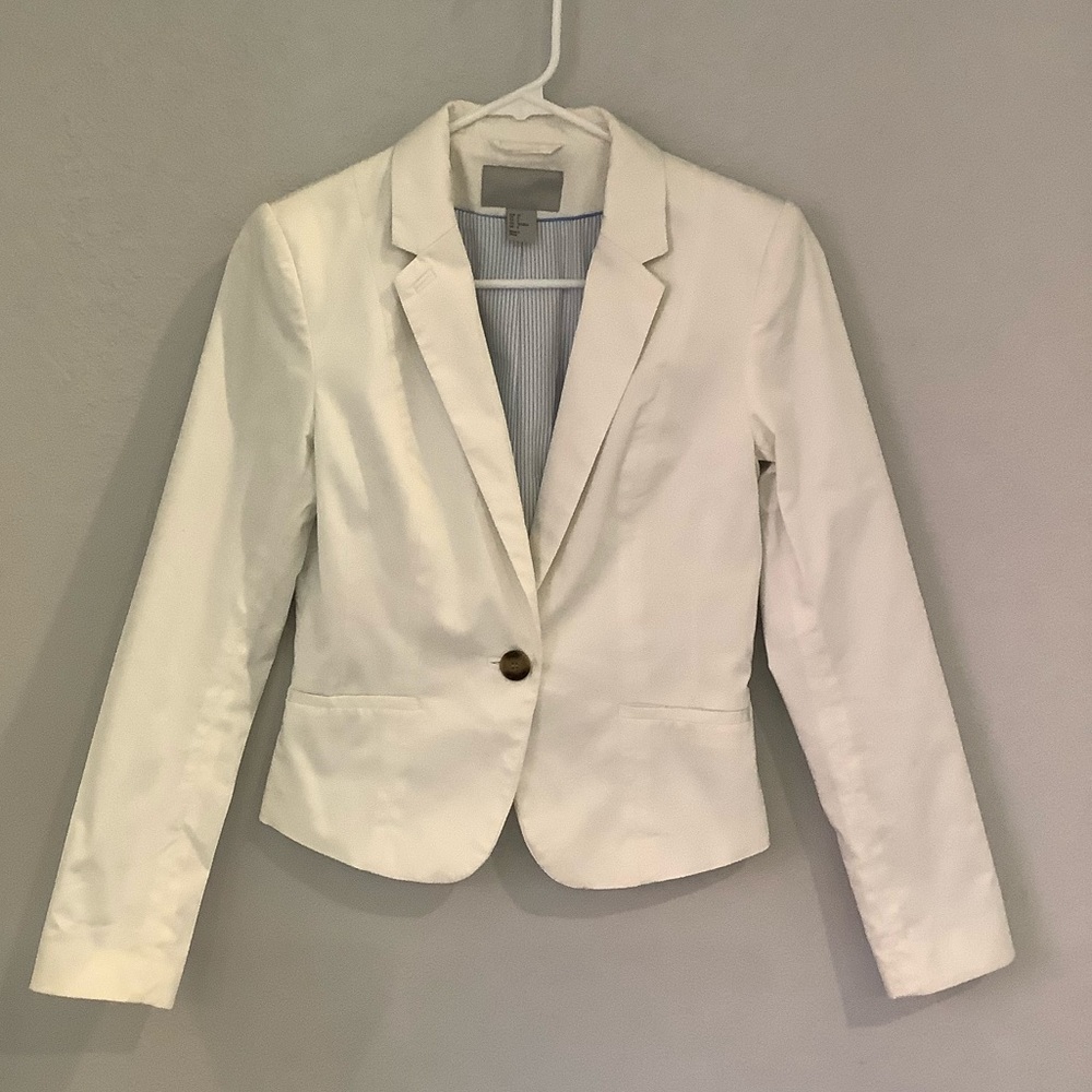 White H&M Blazer